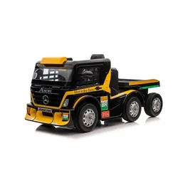 Auto Na Akumulator Ciężarówka Mercedes Z Naczepą Xmx622B LCD Mp4 Eva Skóra LED