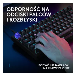 Klawiatura mechaniczna Logitech G316 X 98 Czarny