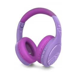 Słuchawki bezprzewodowe PowerLocus P19 Purple Nauszne Bluetooth 5.3 Fioletowy