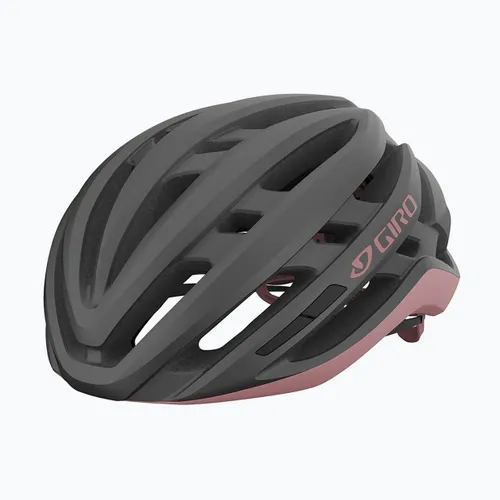 Kask rowerowy Giro Agilis Integrated MIPS matte metallic coal/dusty rose