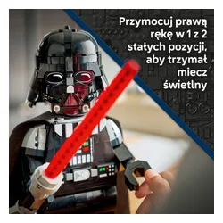 LEGO 75461 Star Wars Powiększona Minifigurka Dartha Vadera