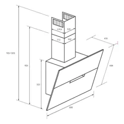 Okap Haier HADG6DCS56B Czarny