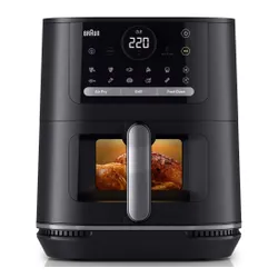 Air Fryer Frytkownica beztłuszczowa BRAUN MultiFry 5 HF5073 6l z okienkiem do obserwacji postępów gotowania