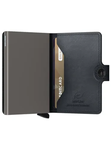 Portfel kieszonkowy RFID Secrid Miniwallet Mirum Plant-based - black