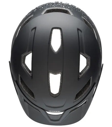 Kask rowerowy BELL Sidetrack Czarno-srebrny dla Dzieci (rozmiar uniwersalny)
