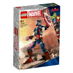 LEGO Super Heroes 76258 Figurka Kapitana Ameryki do zbudowania