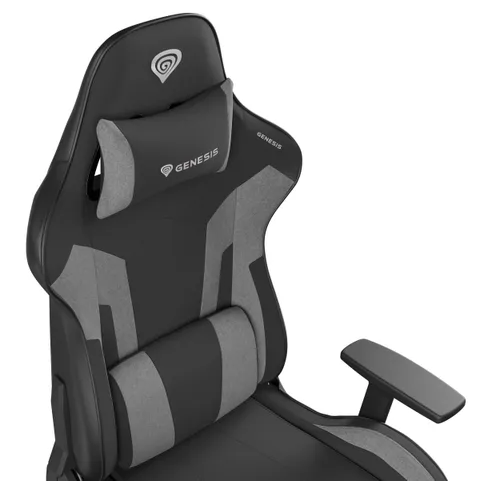 Fotel GENESIS Nitro 720 Czarno-szary