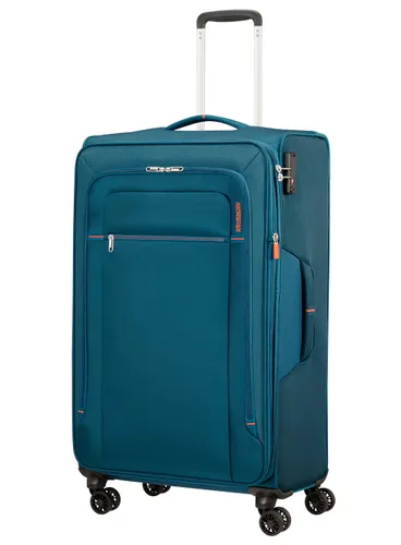 American Tourister Crosstrack-navy / orange Genişletilebilir Büyük Bavul