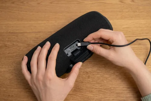 Głośnik mobilny XMUSIC BTS860 Bluetooth, Moc 40W, IP66, Akumulator 5000 mAh,  Radio FM, Czarny