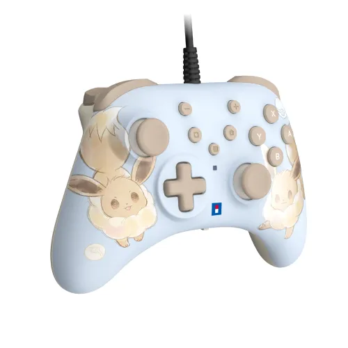 Pad Hori HORIPAD Turbo Eevee Cottage Core do Nintendo Switch 2 Przewodowy
