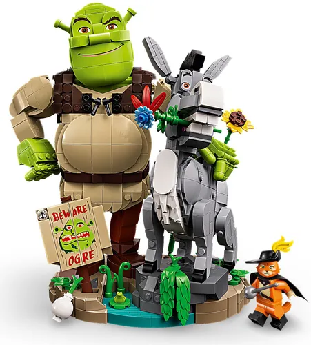LEGO 72423 Shrek, Osioł i Kot w butach