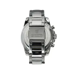 Festina Erkek Arkadaşı Kronograf Saati 20606/3 Gümüş / Siyah