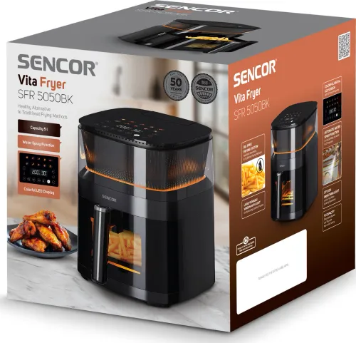 Air fryer Sencor SFR 5050BK 1500W 5l