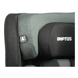 Fotelik samochodowy CARETERO Kamptos I-SIZE 40-150 cm (0-36 kg) Szary