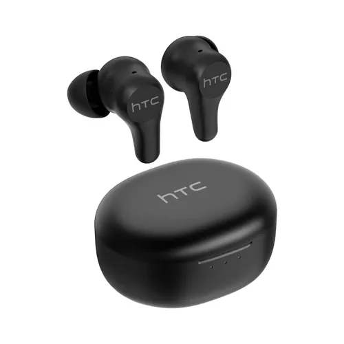 Słuchawki bezprzewodowe HTC Wireless Earbuds Plus Dokanałowe Bluetooth 5.0 Czarny