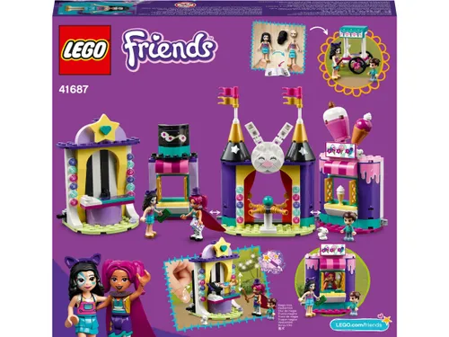 LEGO Friends Magiczne stoiska w wesołym miasteczku 41687