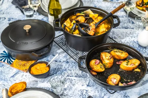 Zestaw garnków Staub 40508-386-0 Indukcja Żeliwo 4 elementy
