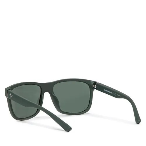 Okulary przeciwsłoneczne Emporio Armani 0EA4182U 50586R Matte Green - Rozmiar (EU) 57