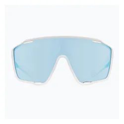 Okulary przeciwsłoneczne Red Bull SPECT Kraft white/smoke with blue mirror