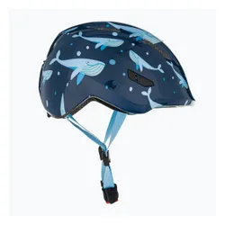 Kask rowerowy dziecięcy ABUS Smiley 3.0 blue whale