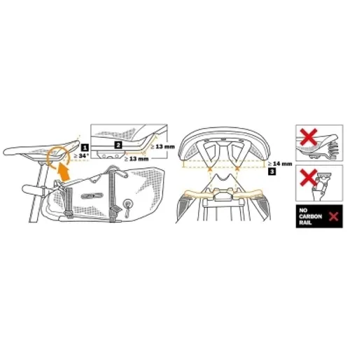 Torba podsiodłowa Ortlieb Seat Pack QR