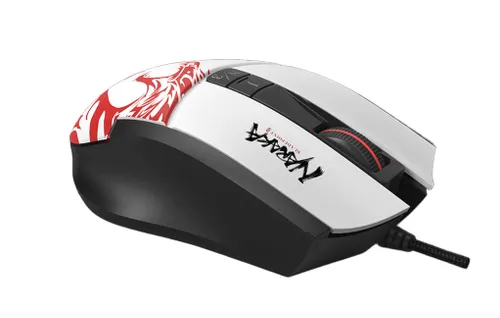 Myszka gamingowa A4Tech Bloody L65 MAX RGB przewodowa 12000 dpi optyczna biała
