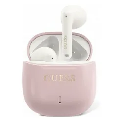 Słuchawki nauszne GUESS + Słuchawki douszne GUESS Różowy