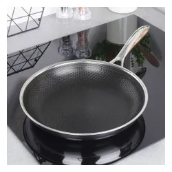 Patelnia stalowa COOKCELL 24 cm