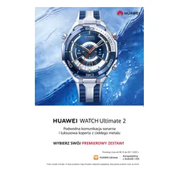 Smartwatch HUAWEI Watch Ultimate 2 Srebrno-niebieski