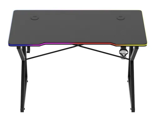 Biurko gamingowe HUZARO Hero 1.7 RGB Czarny