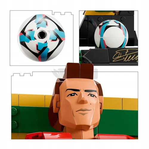 LEGO Editions 43016 Cristiano Ronaldo piłkarska legenda, zestaw klocków