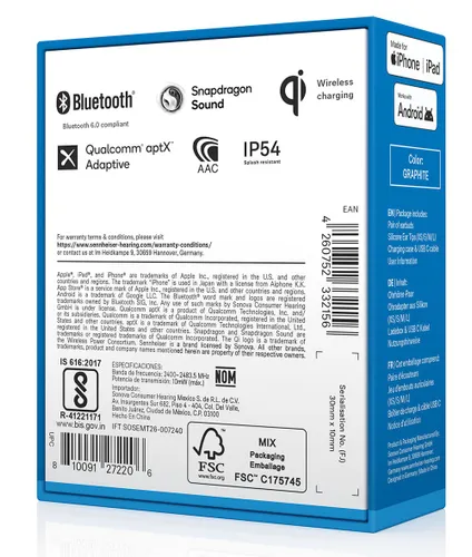 Sennheiser Momentum True Wireless 5 Graphite