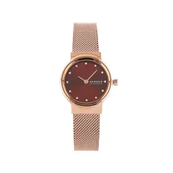 Skagen Freja Lille Two Saat Skw3067 Gül Altın / Bordo