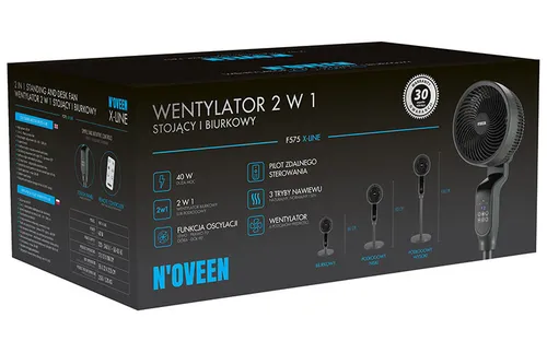 Wentylator NOVEEN F575 X-Line