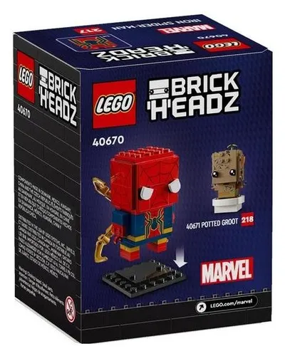 LEGO BrickHeadz 40670 Iron Spider-Man