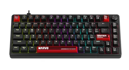 Klawiatura mechaniczna Marvo Arma 82 Czarny