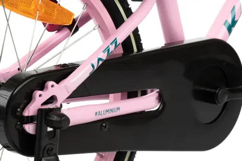 Rower dziecięcy KARBON Jazz 18 cali dla dziewczynki Różowy