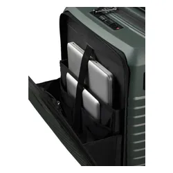 Walizka kabinowa z kieszenią na laptopa Samsonite Intuo EXP Easy Access - olive green