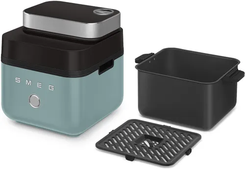 Air Fryer Frytkownica beztłuszczowa SMEG AFC01EGMEU 7l z okienkiem do obserwacji postępów gotowania