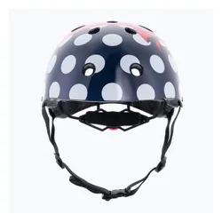 Kask rowerowy dziecięcy Hornit PolkaDot navy/white/red