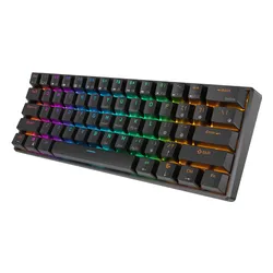 Klawiatura ROYAL KLUDGE RK61 RGB Brown Switch Czarny
