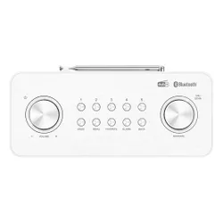 Radioodbiornik Kenwood CR-ST80DAB-W Radio FM DAB+ Bluetooth Biały