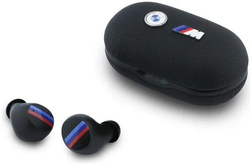 Słuchawki dokanałowe BMW M Metal Logo ENC Czarny