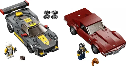 LEGO Speed Champions yarış Arabası Chevrolet Corvette C8.1968 Chevrolet Corvette (76903)