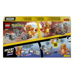 LEGO 72157 Pokémon SMART Play Charmander i Geodude — starcie w jaskini
