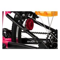 Rower dziecięcy KARBON Superlight 20 cali dla dziewczynki Różowy