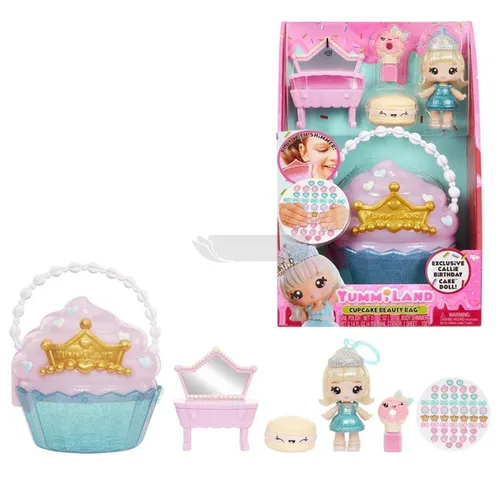 Yummiland Beauty + Lip Gloss Doll - Cupcake Beauty