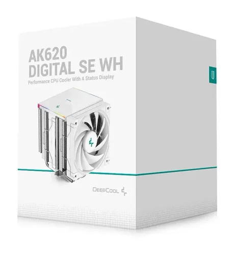 Chłodzenie DeepCool AK620 Digital SE RGB Biały