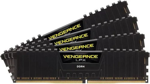 Pamięć Corsair Vengeance LPX, DDR4, 64 GB, 2666MHz, CL16 (CMK64GX4M4A2666C16)