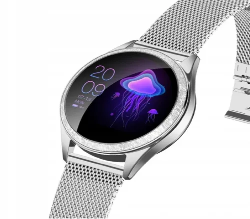 Smartwatch Oro-Med Oro-Smart Cristal Silver